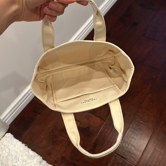 Tory Burch Signature Canvas Tote Bag - Picture 4 of 12